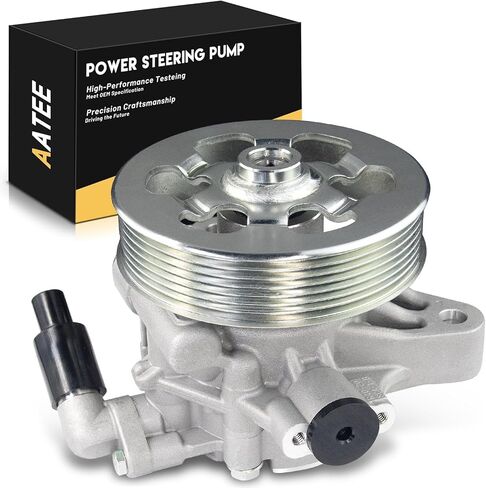 مضخة توجيه كهربائية AATEE مع بكرة لـ: -Toyota 4Runner 2003-2009، Fj Cruiser 2007-2009، Sienna 2007-2010، Tundra 2005-2006 استبدال # 21-5363 44310-0C050 55-5627 SP15691 990-0668 AA121-5363 FENP15691 in Kuwait