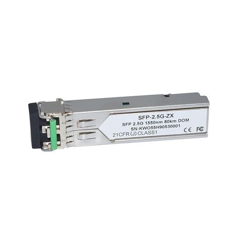 1pcs Multi-Rate 2.5G SFP 1510NM 80KM Duplex LC Connector Single Mode Fiber Transceiver Module(3 Pieces) in Saudi Arabia