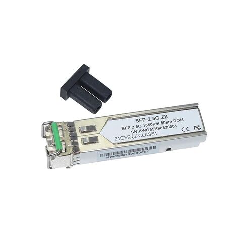 1pcs Multi-Rate 2.5G SFP 1510NM 80KM Duplex LC Connector Single Mode Fiber Transceiver Module(3 Pieces) in Saudi Arabia