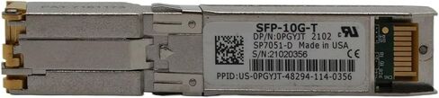 SFP-10G-T 0PGYJT SP7051-D جهاز إرسال واستقبال 10GBase-T SFP+ RJ45J مستعمل in Saudi Arabia