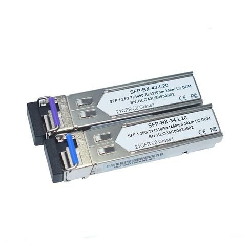 1 قطعة 1.25G SFP 20 كجم 1310/1490NM LC (10 أزواج 20 كجم lc) in Saudi Arabia