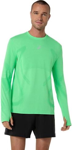 ملابس الجري الرجالية ذات الأكمام الطويلة بدون خياطة من ASICS in Saudi Arabia