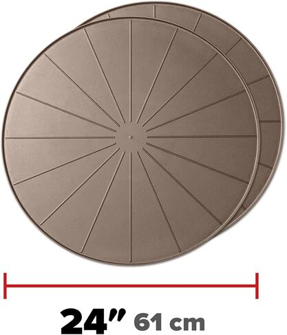 سجادات/أكواب للمشروع مقاس 24 بوصة من WeatherTech - تحتوي على المشروعات وفوضىها (8A24CST2PKTN) - أسمر ضارب للصفرة (عبوتان) in Kuwait