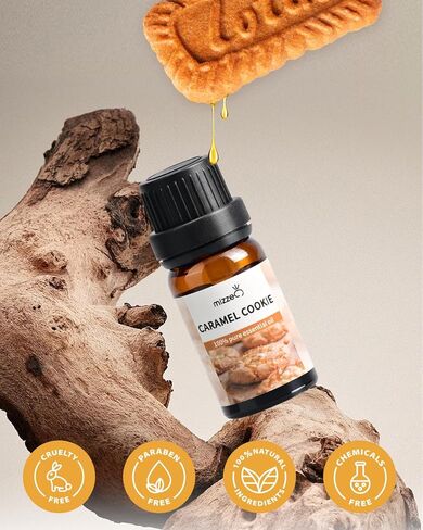 Bakery Essential Oil Set, Premium Pure & Natural Aromatherapy Essential Oils for Diffuser for Home, 3 * 10 ML Diffuser Oil Gift Set- Coffee,Ice Cream,Caramel Cookie in Saudi Arabia