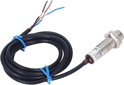 5 قطع من مستشعرات القرب الاستقرائي، تأثير القاعة NPN 5‑30V DC مفتوح عادة (NO) 3 أسلاك مستشعر القرب لتحديد موضع مكبس الأسطوانة in Kuwait