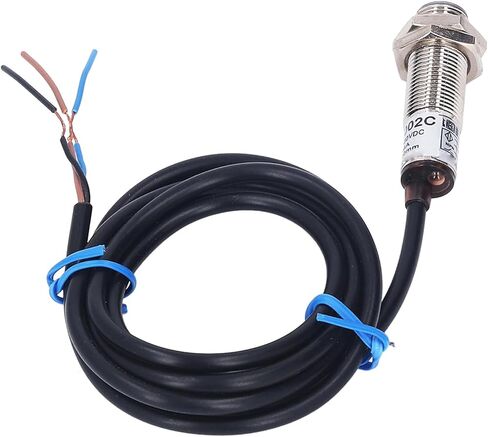 5 قطع من مستشعرات القرب الاستقرائي، تأثير القاعة NPN 5‑30V DC مفتوح عادة (NO) 3 أسلاك مستشعر القرب لتحديد موضع مكبس الأسطوانة in Kuwait