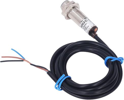 5 قطع من مستشعرات القرب الاستقرائي، تأثير القاعة NPN 5‑30V DC مفتوح عادة (NO) 3 أسلاك مستشعر القرب لتحديد موضع مكبس الأسطوانة in Kuwait