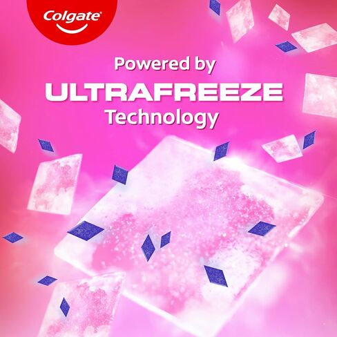 Colgate MaxFresh Watermelon Blast Gel Toothpaste, with Cooling Crystals, Watermelon Flavour, and Ultrafreeze Technology for Intense Freshness, Vegan, Gluten-Free 100g/3.5oz in Saudi Arabia