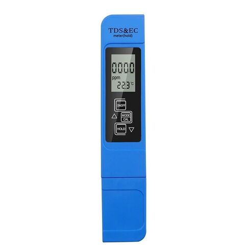 3 في 1 مقياس TDS ومقياس EC، جهاز اختبار المياه الرقمي، سهل الاستخدام 0-9990 جزء في المليون، صغير الحجم لمياه الشرب، والزراعة المائية، والنباتات، وحوض السمك، وحمام السباحة. لا تشمل البطارية CR2032، قطعة واحدة in Kuwait