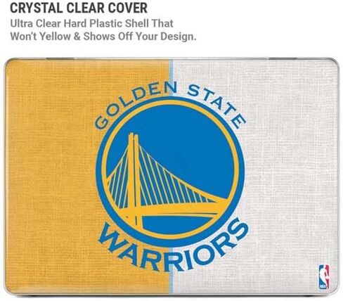 حافظة Skinit + غلاف متوافق مع جهاز MacBook Air 13in (2020) - تصميم قماشي مرخص رسميًا من NBA Golden State Warriors in Saudi Arabia