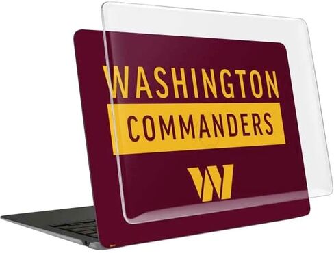 حافظة Skinit + غلاف متوافق مع جهاز MacBook Air 13in (2020) - تصميم NFL Washington Commanders المرخص رسميًا in Saudi Arabia