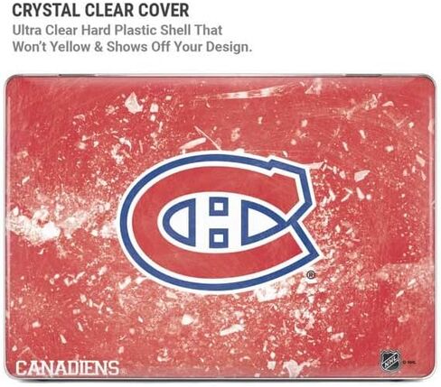 Skinit Case + Skin Compatible with MacBook Air 13in (2020) - Officially Licensed NHL Montreal Canadiens Frozen Design in Saudi Arabia