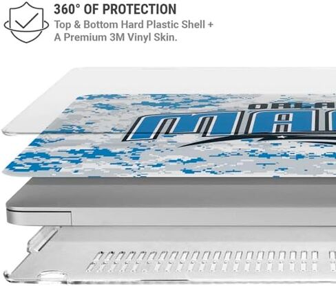 Skinit Case + Skin Compatible with MacBook Air 13in (2020) - Officially Licensed NBA Orlando Magic Digi Camo Design in Saudi Arabia