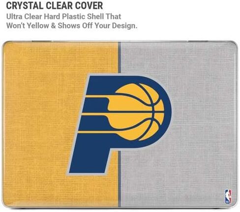 حافظة Skinit + غلاف متوافق مع جهاز MacBook Air 13in (2020) - تصميم قماشي مرخص رسميًا من NBA Indiana Pacers in Saudi Arabia