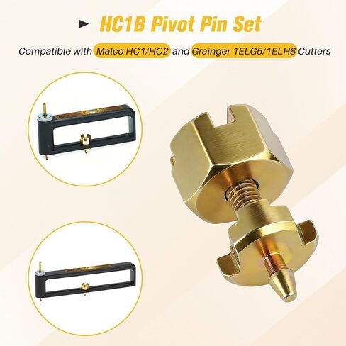مجموعة الدبابيس المحورية HC1B، الأجزاء المحورية البديلة لمالكو HC1/HC2 وGrainer 1ELG5/1ELH8 لقواطع الصفائح المعدنية in Kuwait