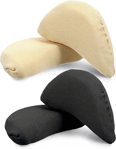 2 Pairs Toe Inserts for Shoes Too Big Reusable Shoe Inserts Foam Toe Filler Shoe Fitters Toes Insert Half-Size Toes Pads Cushion Insert for Women Men Loose Shoes, High Heels, Sneakers, Boots in Saudi Arabia