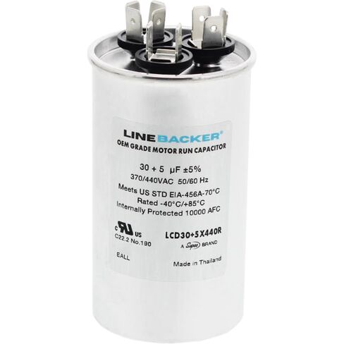 4JR0530 - Aftermarket Replacement for Diversitech Round Dual Run Capacitor 30 + 5 uf MFD 440 Volt in Saudi Arabia