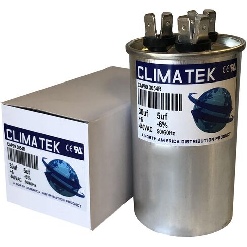 4JR0530 - Aftermarket Replacement for Diversitech Round Dual Run Capacitor 30 + 5 uf MFD 440 Volt in Saudi Arabia