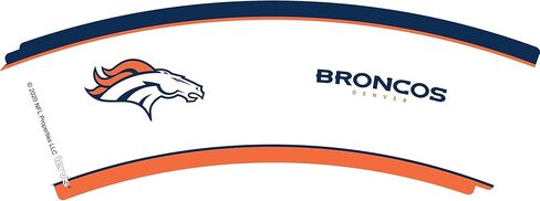 كوب Tervis مصنوع في الولايات المتحدة الأمريكية بجدار مزدوج NFL Denver Broncos معزول يحافظ على المشروبات باردة وساخنة، كوب 16oz، تقليد in Saudi Arabia