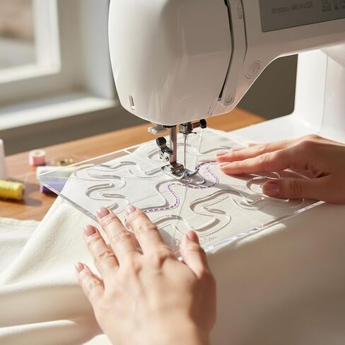 Free Motion Quilting Templates, Acrylic Rulers Set, Swirl Pattern Stencils for Machine Quilting in Saudi Arabia