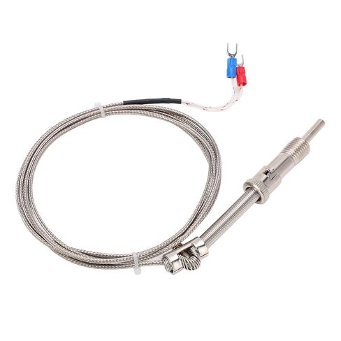 K Type Thermocouple Probe with Thread Compression Spring Design for 0-400℃ Industrial Temperature Measurement Sensor in Saudi Arabia