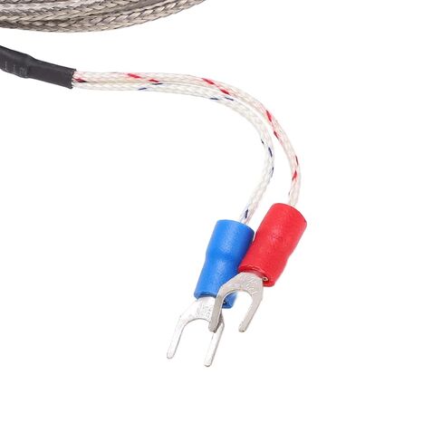 K Type Thermocouple Probe with Thread Compression Spring Design for 0-400℃ Industrial Temperature Measurement Sensor in Saudi Arabia