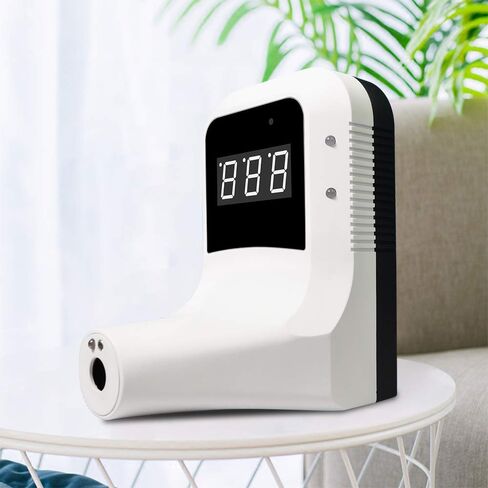 Induction Thermometer, with LED hd Display and Wall Hanging Function, Suitable for Company Offices, Restaurants, cinemas and Other Public Places（1PCS） in Saudi Arabia