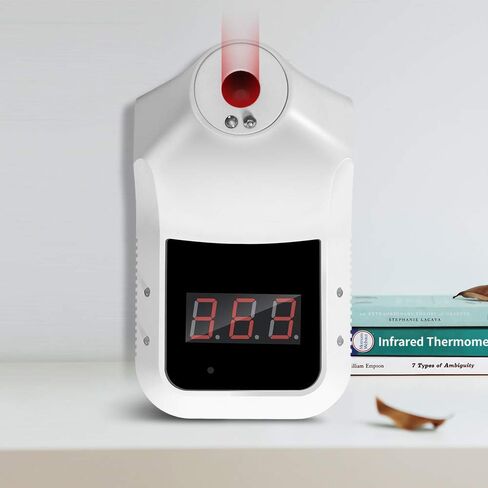 Induction Thermometer, with LED hd Display and Wall Hanging Function, Suitable for Company Offices, Restaurants, cinemas and Other Public Places（1PCS） in Saudi Arabia