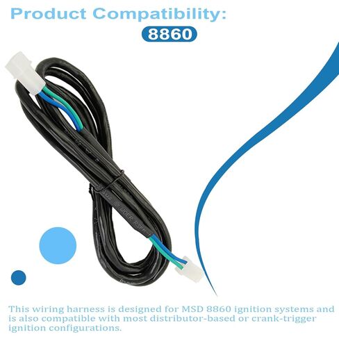 مجموعة الأسلاك البديلة لـ MSD 8860 - الإشعال لحزام الزناد كرنك الموزع (60 بوصة) in Kuwait