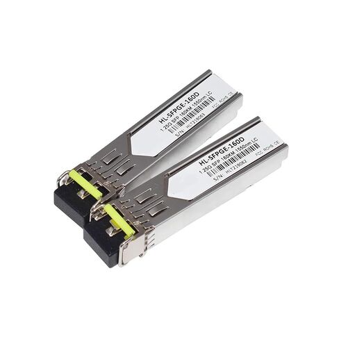 1 قطعة متوافقة مع 1.25 جيجابت/ثانية مع جهاز إرسال طويل SFP 1550nm 160KM مستقبل APD(وحدة واحدة 1.25G 160KM) in Saudi Arabia