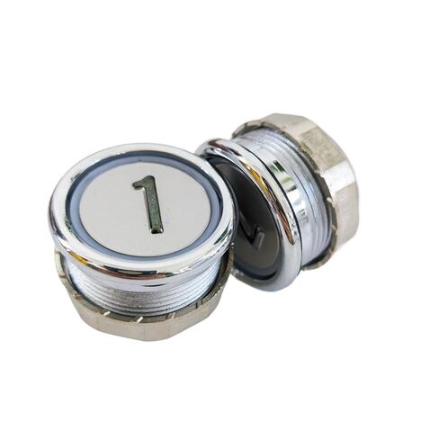 MOQ 10pcs VR520 DC24V Blue Light/Red Light Elevator Push Button Elevator Spare Parts Lift Spare Parts in Saudi Arabia
