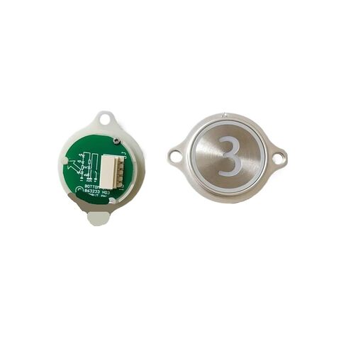 Elevator Button with Braille Red Light Elevator Spare Parts Lift Parts KM863233H03 KDS50/KDS300 AL in Saudi Arabia