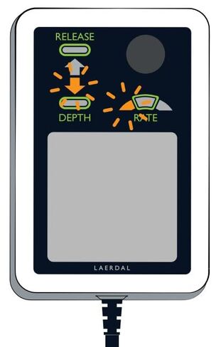 SkillGuide - جهاز تقديم الملاحظات QCPR لدمى Laerdal CPR in Kuwait