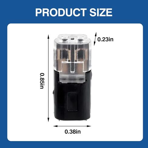 100pcs Double Wire Plug in Connector with Lock Strip Connector,Wire Quick Connectors Low Voltage Lever Wire Connector 2 Pin for Strip Lights DIY Crafting,LED Light Strips Connectors 2 Pin,Model Kits in Saudi Arabia
