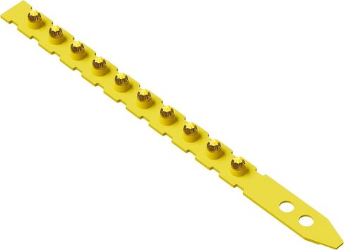 Simpson Strong-Tie P27SL4A P27SL 0.27-Caliber Plastic, 10-Shot Strip Loads, Yellow - Imported (100-Qty) in Saudi Arabia