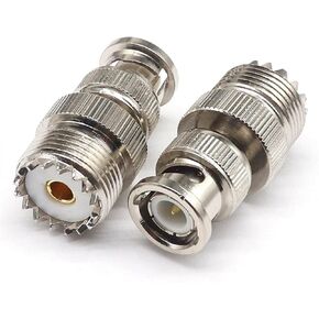 B N C Male to SO239 U H F Female B N C Male to U H F Female Walkie-Talkie Adapter All Copper 1Pcs in Kuwait