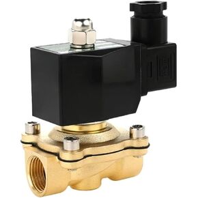 Solenoid Valve Water Switch 220 Vdc24v Drainage DC12V DN15 3/4 Inch DN25 DN32-DN50 1Pcs(DN40,24V) in Saudi Arabia