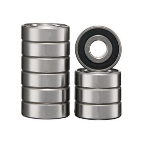 10 Pcs Bearings 1/2" x1-3/8 x7/16 Pre-Lubricated and Double Rubber Seals Deep Groove Ball Bearing in Saudi Arabia