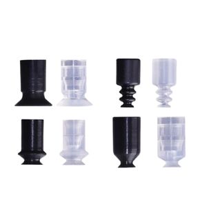 10pcs Type zp Series Vacuum Suction Cup Manipulator Accessories Pneumatic Film Type ZP01U with an M5 Connector(Male Thread M5,White) in Kuwait