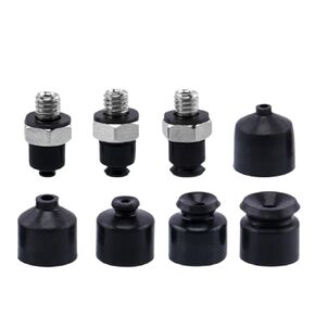 5pcs/Pack VP-RM Series Vacuum Suction Cups High-Power Micro Vacuum Suction Cup with Nozzle VP1/1.5/2/3/4RM-A3(VP2RMN-A3) in Kuwait