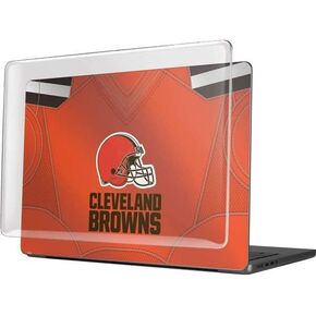 Skinit Case + Skin Compatible with MacBook Pro 14in (2021) - Officially Licensed NFL Cleveland Browns Team Jersey Design in Saudi Arabia