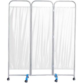Hospital Room Privacy Screen,Rolling Temporary Partition Wall Panels,Foldable Divider with Quiet Casters,for Offices Beauty Salon(Color 2,5-Panel) in Saudi Arabia