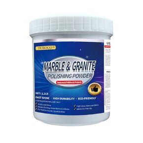 Marble Polishing Powder 2.2LB for Stone Restoration, Stone Polish Compound for Marble, Granite and Natural Stone, Removes Dullness, Water Spots and Light Scratches for Countertops Floors Tile in Saudi Arabia
