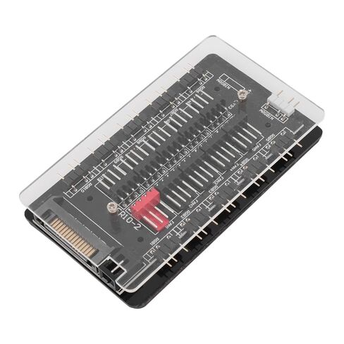 محور فاصل مروحة مغناطيسي 2 في 1 ARGB PWM، 5V 3PIN ARGB 13 منفذ، 12V 4PIN PWM 10 منفذ، مصدر طاقة ATA التسلسلي، محور كابل تمديد مروحة تبريد هيكل وحدة المعالجة المركزية PC in Saudi Arabia
