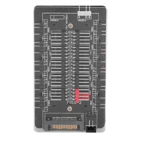 محور فاصل مروحة مغناطيسي 2 في 1 ARGB PWM، 5V 3PIN ARGB 13 منفذ، 12V 4PIN PWM 10 منفذ، مصدر طاقة ATA التسلسلي، محور كابل تمديد مروحة تبريد هيكل وحدة المعالجة المركزية PC in Saudi Arabia