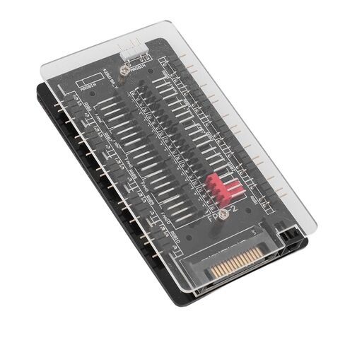 محور فاصل مروحة مغناطيسي 2 في 1 ARGB PWM، 5V 3PIN ARGB 13 منفذ، 12V 4PIN PWM 10 منفذ، مصدر طاقة ATA التسلسلي، محور كابل تمديد مروحة تبريد هيكل وحدة المعالجة المركزية PC in Saudi Arabia