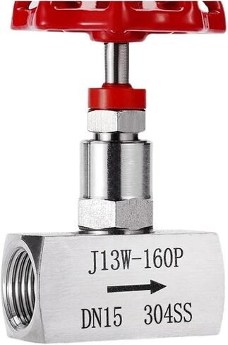 صمام الكرة الأرضية الداخلي J13W-160p من الفولاذ المقاوم للصدأ 304 صمام إبرة ملولب صمام الصك DN8 10 15 20 25 (DN8) in Kuwait