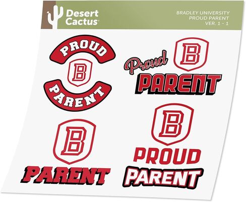 ملصق جامعة ولاية إلينوي صبار الصحراء Redbirds ISU ملصق حائط من الفينيل‏ للكمبيوتر المحمول زجاجة مياه سجل قصاصات السيارة (ورقة الوالدين الفخورة) in Saudi Arabia