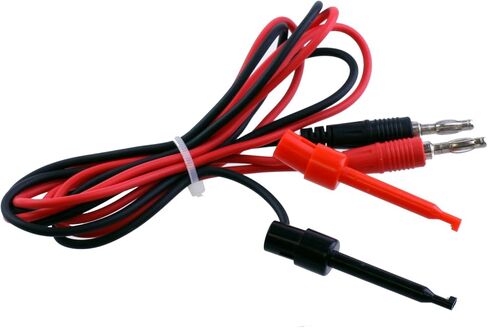 Tekpower TL18 مقابس الموز إلى وصلات اختبار Minigrabbers، 38 بوصة، مجموعتان في كل عبوة in Kuwait