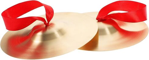 NUOBESTY Finger Cymbals Pair 5.90 Inch Copper Handheld Cymbals for Kids Music Training Belly Dancing Portable Percussion Instrument in Saudi Arabia
